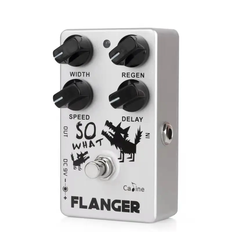 Imagem -02 - Caline-classic Flanger Pedal Efeito Guitarra Cp66 Acessórios Guitarra