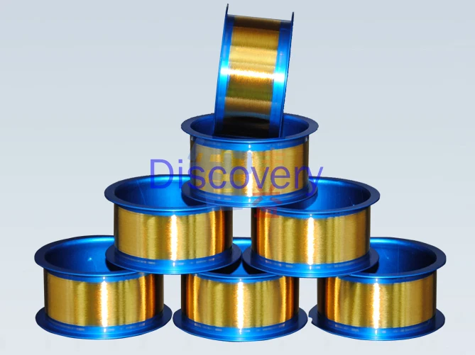 Filo d'oro 0.03/0.05/0.07/0.1/0.3 filo di legame ad alta purezza LED elettrodo esperimento di ricerca filo d'oro