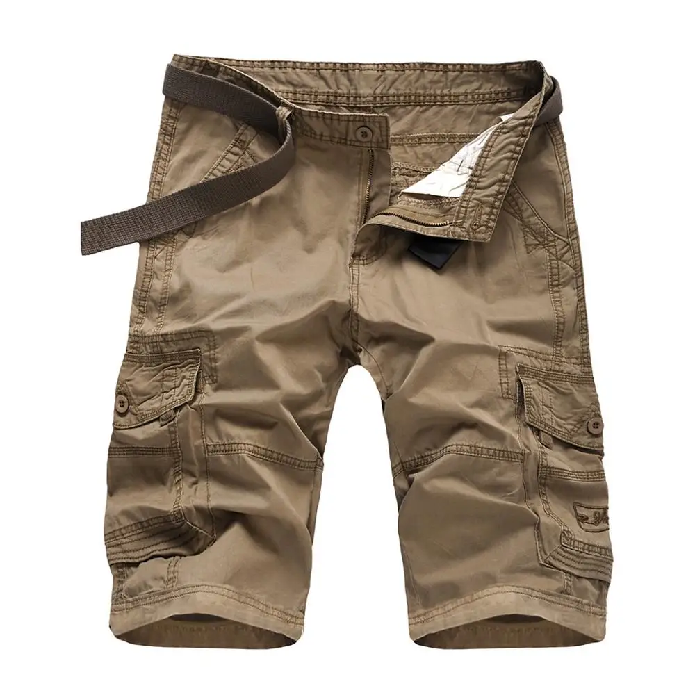 

New Men's Military Cargo Shorts High Quality Brand Army Camouflage Tactical Shorts Men Cotton Loose Casual Short Pants Plus Size