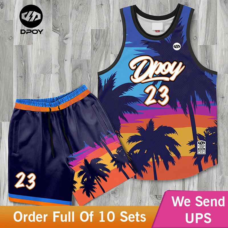 dpoy2021 original design basketball vest loose breathable basket men's sweat shirt artistic creativity high street style