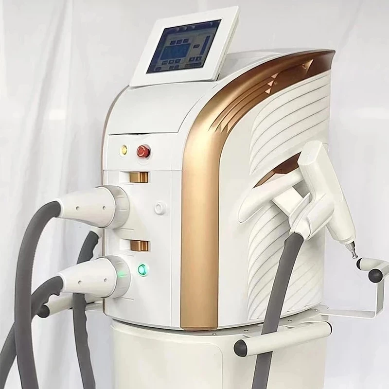 Newest Multifunctional IPL Laser Skin Rejuvenation OPT M22 Machine for Acne and Wrinkle Removal NdYag Q Switched