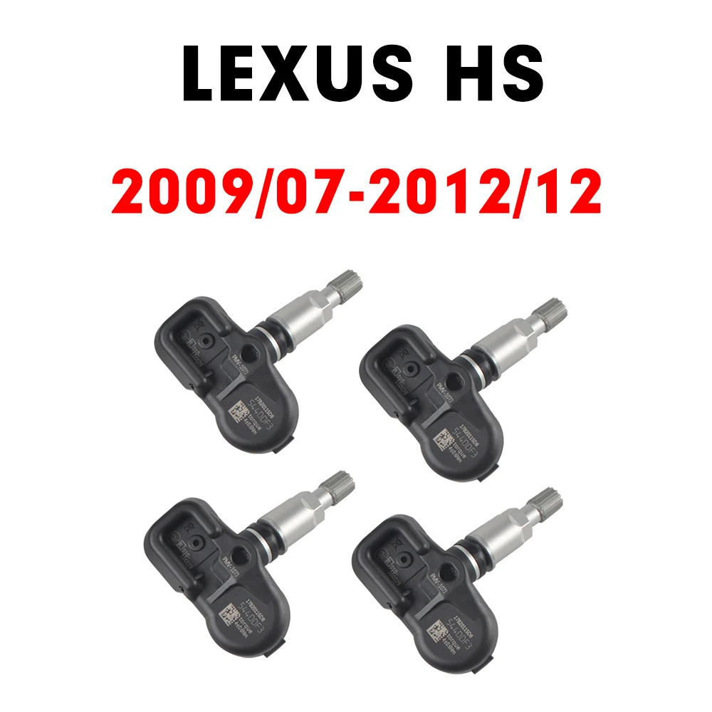 

Tire Pressure Sensor Monitoring System For LEXUS HS (2009-2012) TPMS 315MHz PMV-107J 4260775010 4260733021