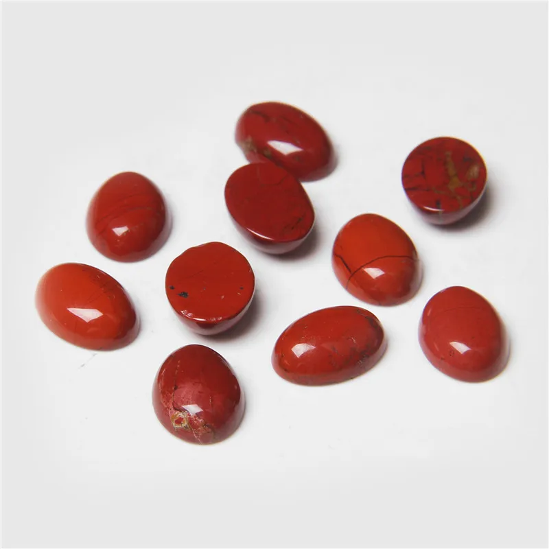 10pcs/lot Natural Stone Cabochon 8-25MM Tiger Eye Agat Oval Cameo Fit DIY Ring Earring Bracelet Necklace Making Jewelry Finding
