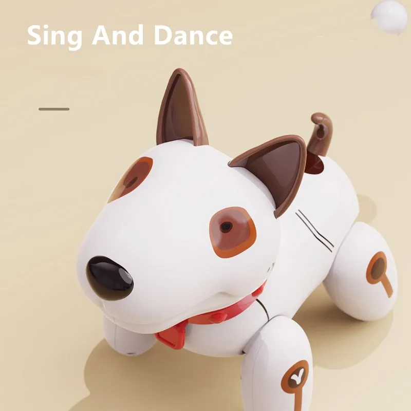 Intelligent Programming Machine RC Toy Dog Singing  Telling Stories Walking Children's Educational Electric Remote Control Dog