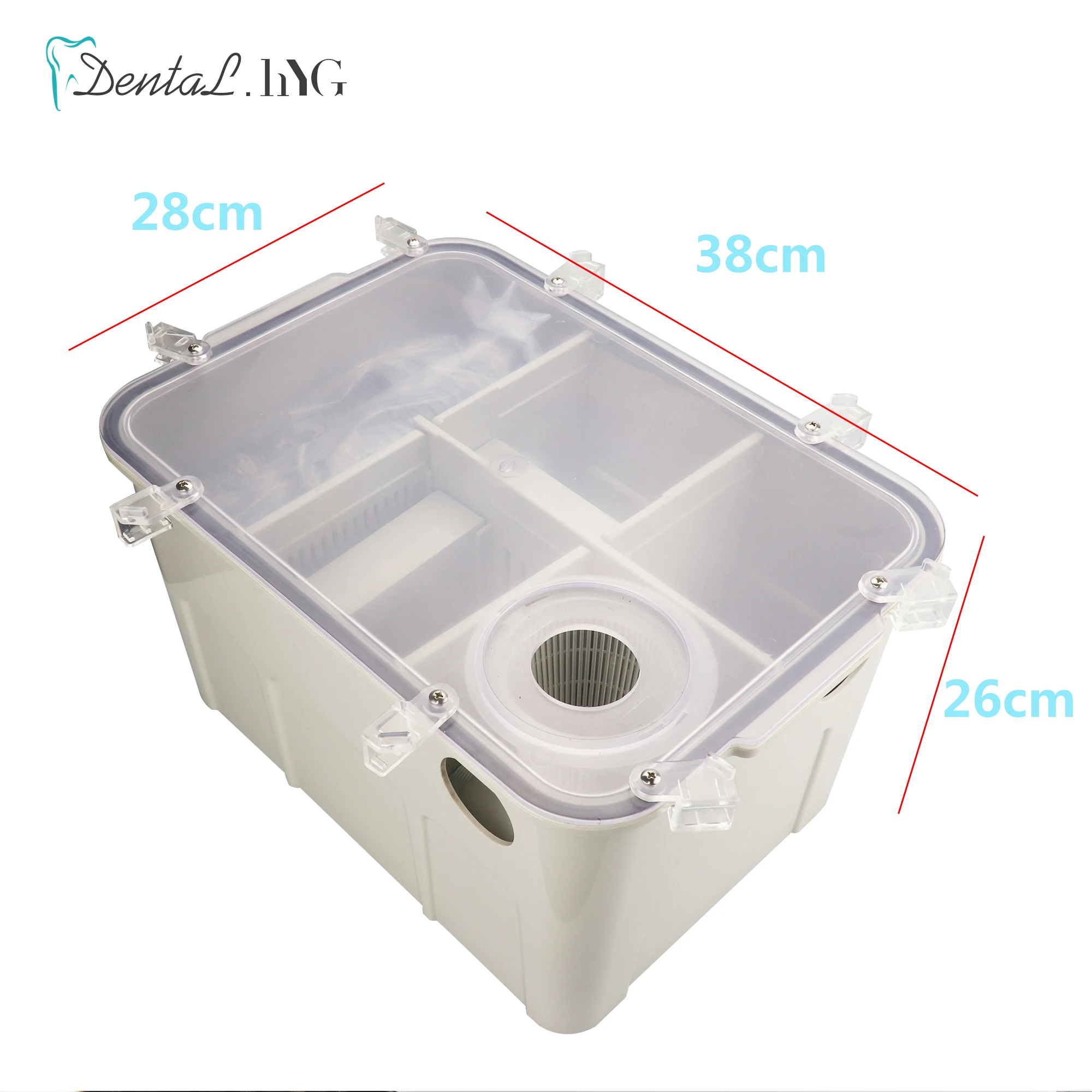 Dental Gypsum Filter Gypsum Sedimentation Tank Kitchen Cleaning Tray Table Dental Laboratory /Clinic Equipment