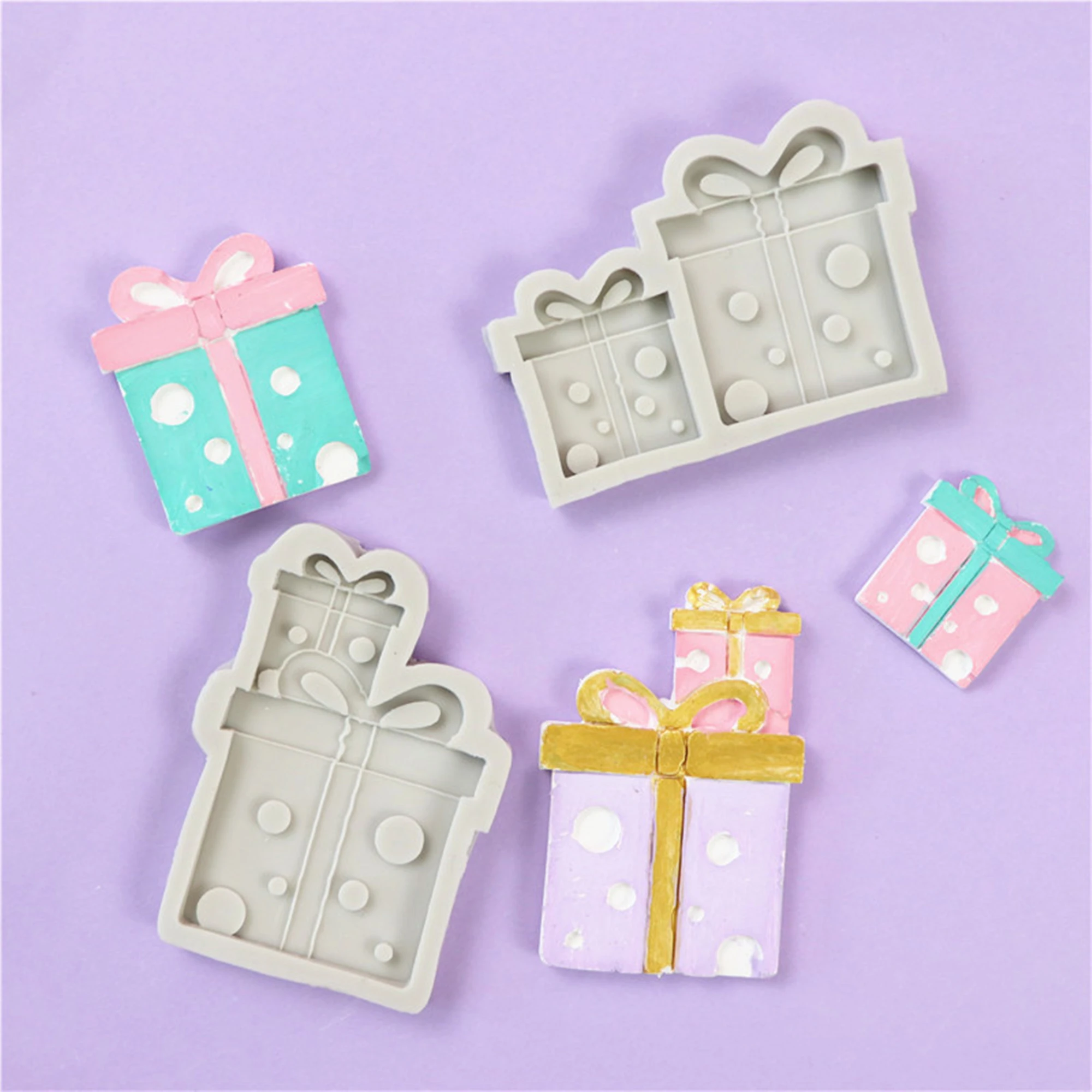 

DIY Gift Bag Silicone Cake Molds For Baking Fondant Cake Decorating Tools Chocolate Mould Kitchen Baking Accessories M2059