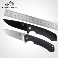 FreeTiger D2 Pocket Knife Hunting Survival Camping Special Forces Outdoor EDC Daily Carry Unboxing Utility Tool Combat Knife