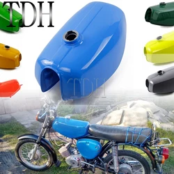 Blue Banana Shape Motorbike Steel Oil Fuel Tanks Enduro for Simson S 50 Simson S 51 Simson S 70 Gas Fuel Tank Oil Petrol Tank