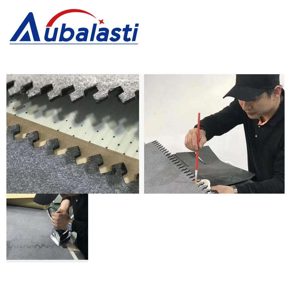 Aubalasti Rotary Felt Workbench ความหนาแน่นสูง Felt Acuum การดูดซับ Felt สําหรับเครื่องตัดมีดสั่นสะเทือนแบบหมุน