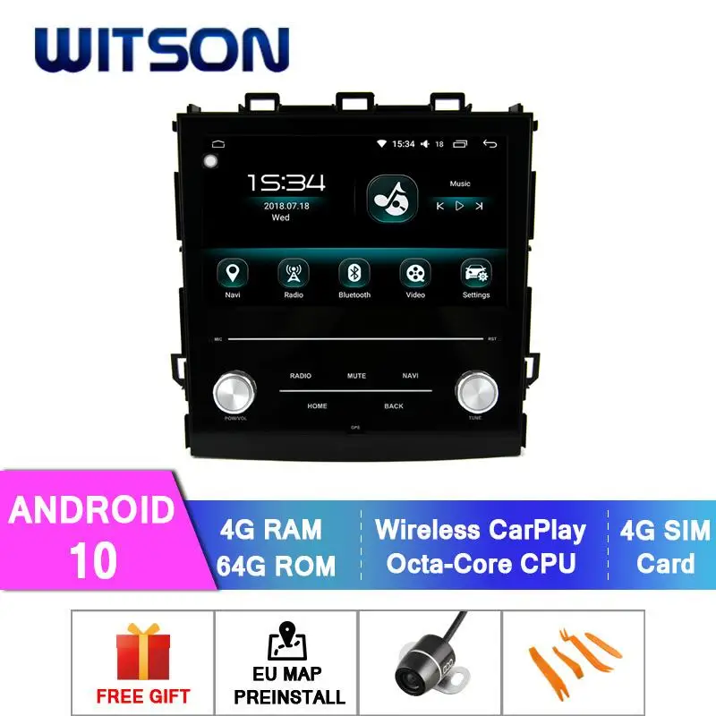 

WITSON Android 10.0 4+64GB 8" CAR DVD GPS For SUBARU FORESTER 2019-2020 CAR AUDIO PLAYER