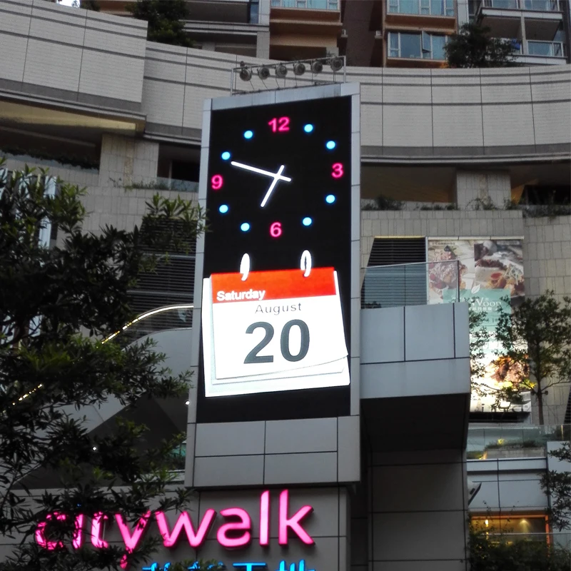 High Resolution P2.5 128x64 Dots Outdoor RGB Full Color 320x160mm LED Module Light Pole Advertising Display Screen Panel