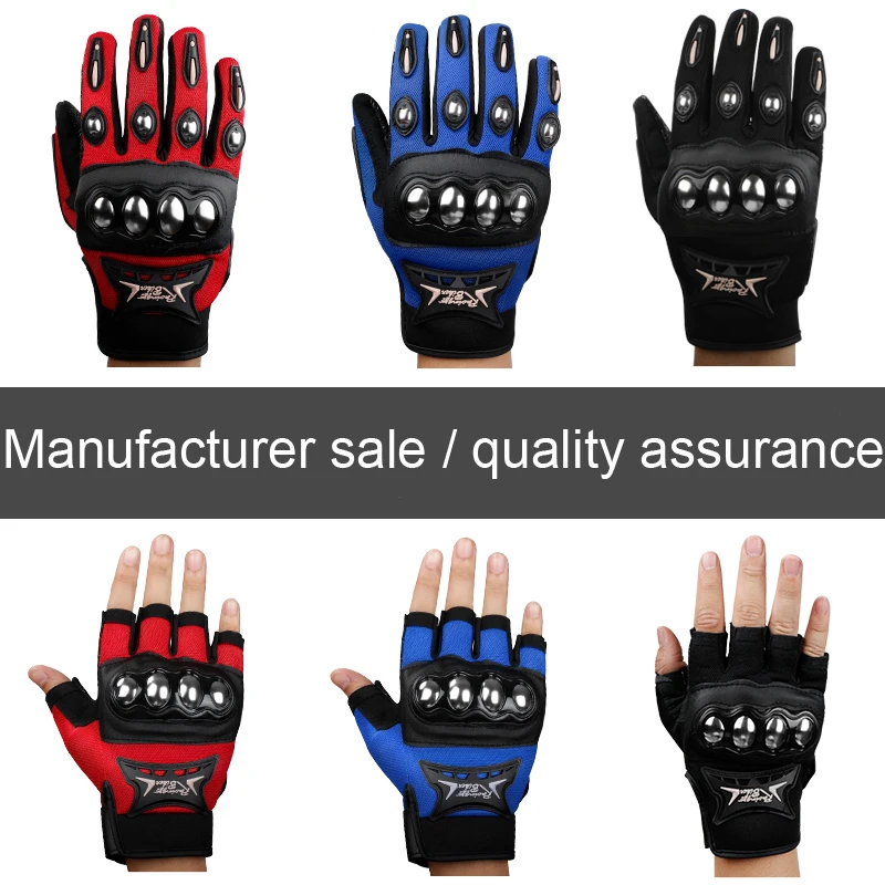 Motorcycle Gloves Breathable Full Finger Touch Screen Racing Gloves Outdoor Sports Protection Riding Dirt Bike Gloves Guantes