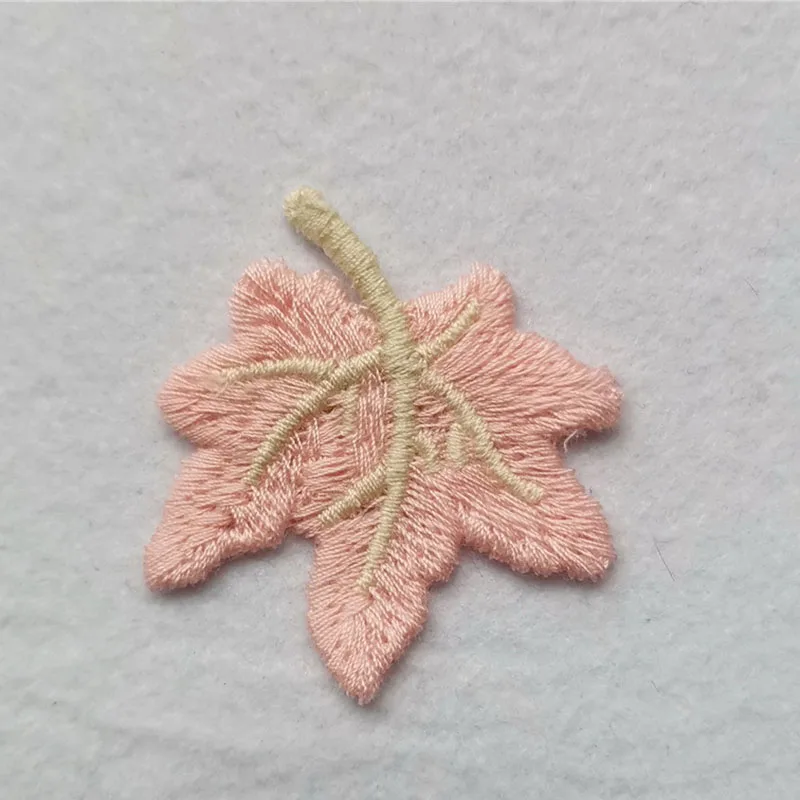 30 Stück/Set, 5 x 4 cm, bestickte Blatt-Applikationen zum Aufnähen, für DIY-Kleidung, Hüte, Nähzubehör, Haarspangen, Stoffdekoration, Aufnäher. – Detail 11