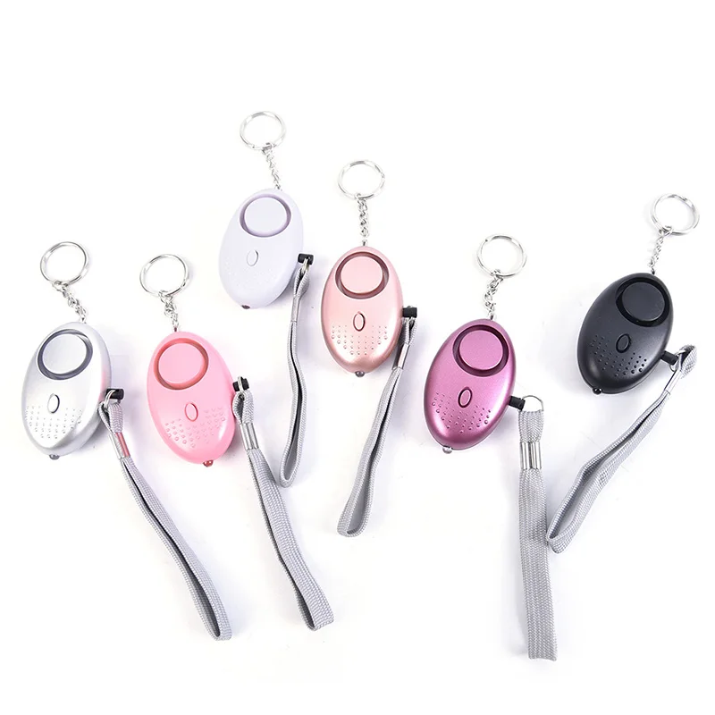 Self Defense Alarm 130dB Security Protect Alert Scream Loud Emergency Alarm Keychain Personal Safety For Women Child Elder Girl