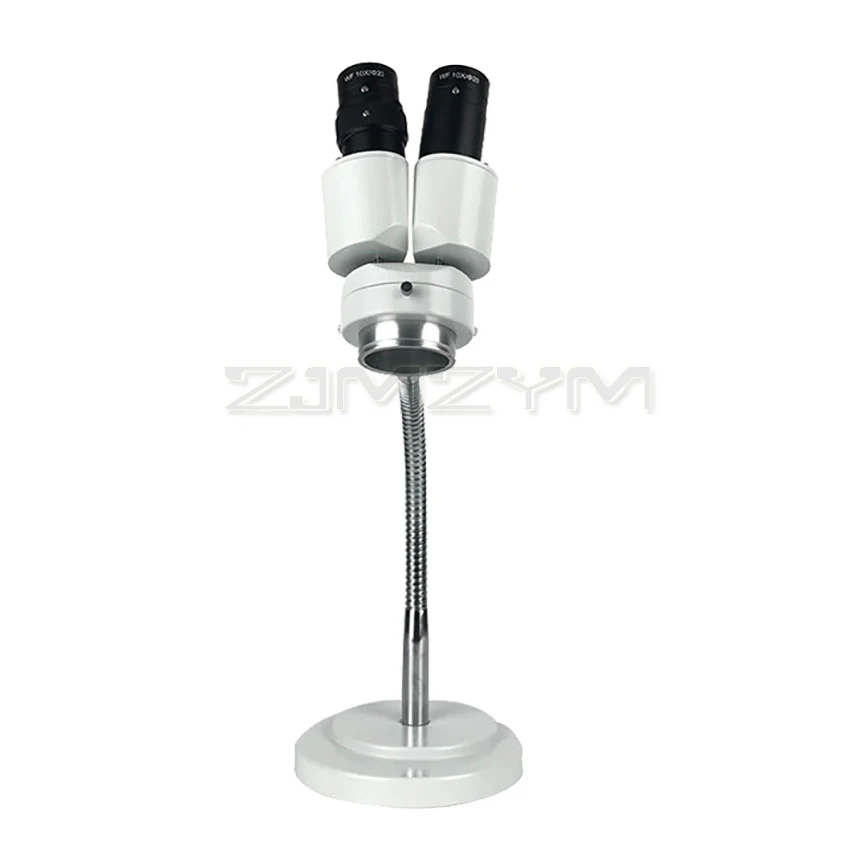 Imagem -02 - Microscópio Estéreo com Luz Led Binocular Mangueira Ajustável para Dentista Solda Oral Ferramenta de Reparo Pcb Rx6d 8x