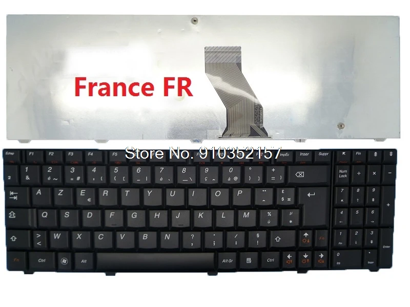 

Laptop Keyboard For Lenovo U550 Arabia AR France FR Korea KR Swiss SW English US 25009407 25009421 25009431 25009419 Black New