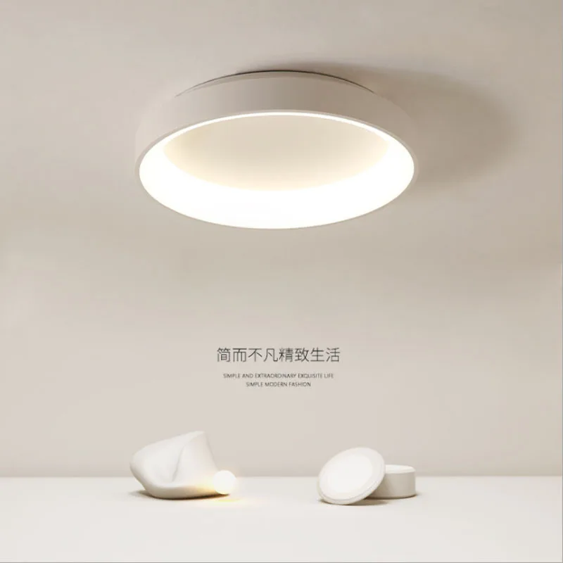 

Simple Modern LED Ceiling Lamp Round Master Bedroom Lamp Atmospheric Nordic Room Lamp Creative Personality Net Red Lamps