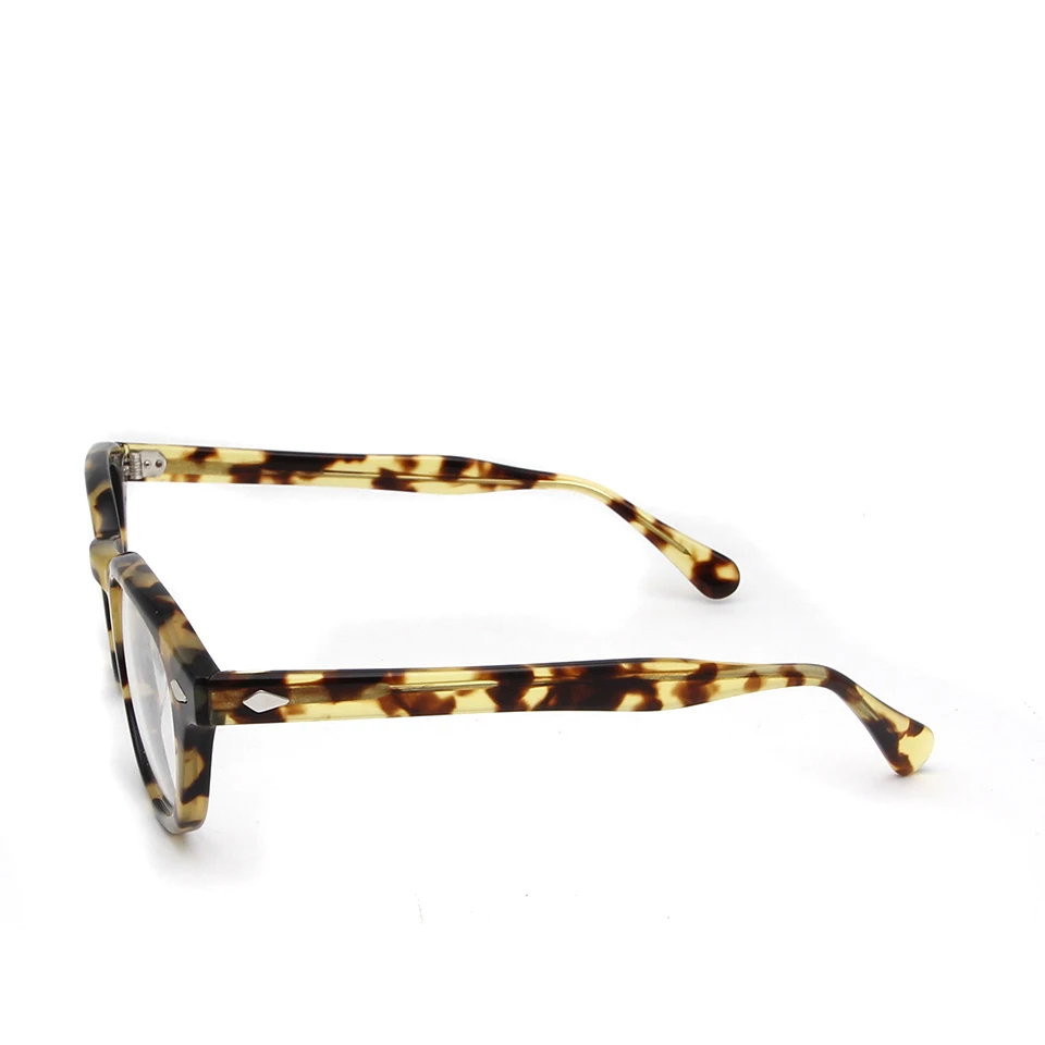 متوسطة صغيرة خمر الجولة اليدوية طوكيو السلحفاة نظارات خلات الأسيتات إطارات الرجال النساء الرجعية برشام نظارات نظارات وصفة طبية