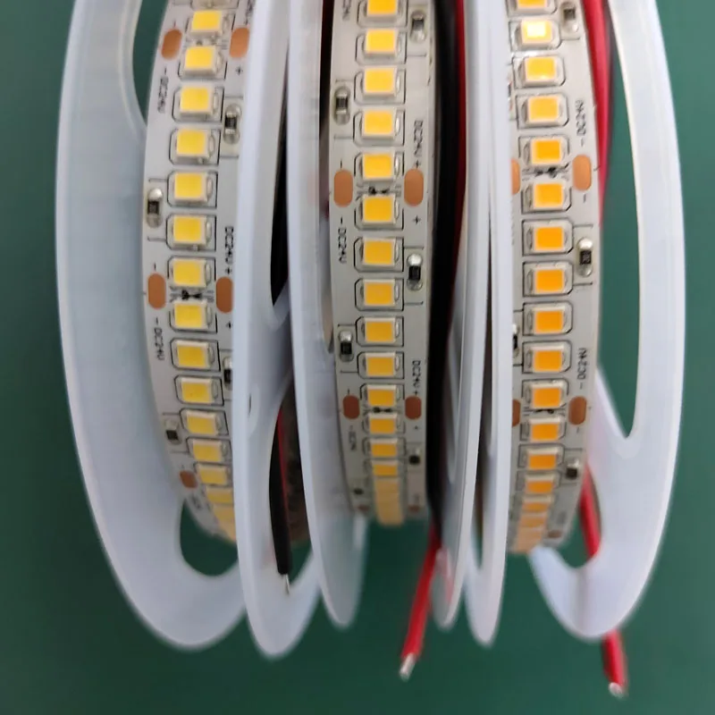 5M 24V SMD2835 LED Strip 26-28LM RA97 240LED/MStairs Skirting Kitchen Lockers Bedside  Living Room Wall Washer Light Source