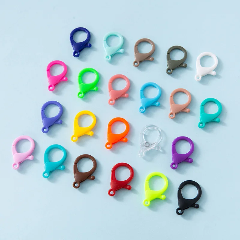 CHONGAI 20pcs 25-35mm DIY Lobster clasp jewlery making supplies  keychain accessories charms chain Accessories