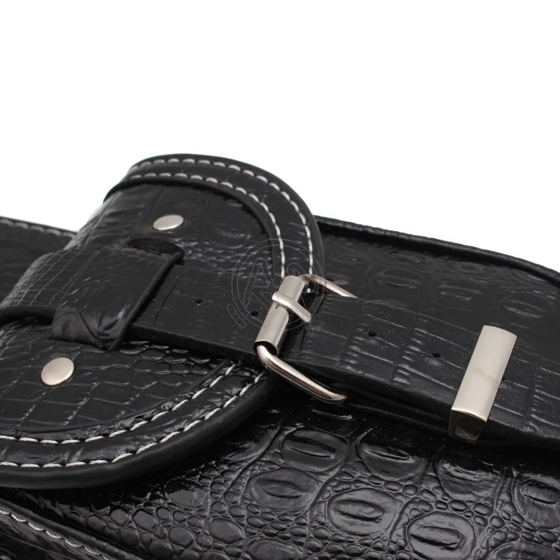 Мотоциклетная черная стандартная сумка для топливного бака, коврик для мотоциклетного бака, подходит для Harley Davidson Sportster XL48 883 1200