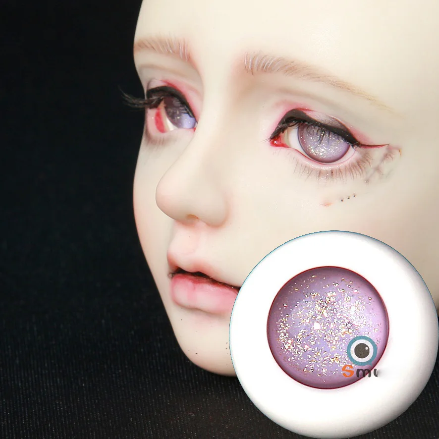 1/12 1/8 1/6 1/4 1/3 Bjd Make Up Accessoires Pop 6Mm-26Mm Full Size Starry Glazen Oogbol voor Bjd/Sd Yosd Msd SD13 Ssdf C1008