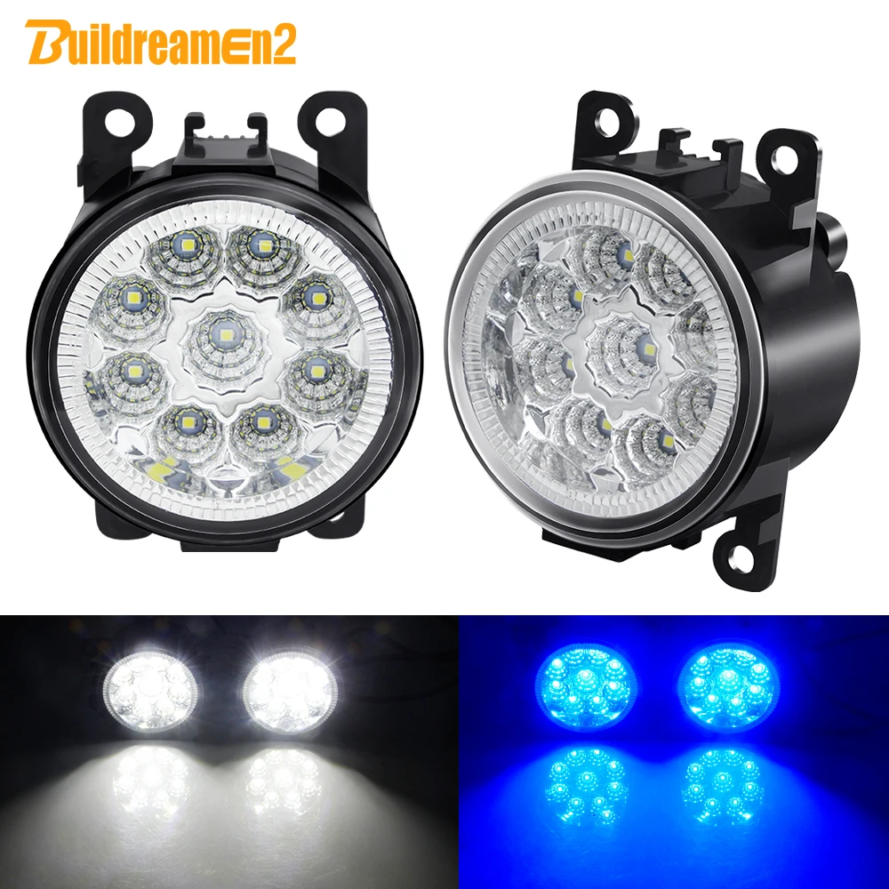 2 X Car Led Fog Lig… - image