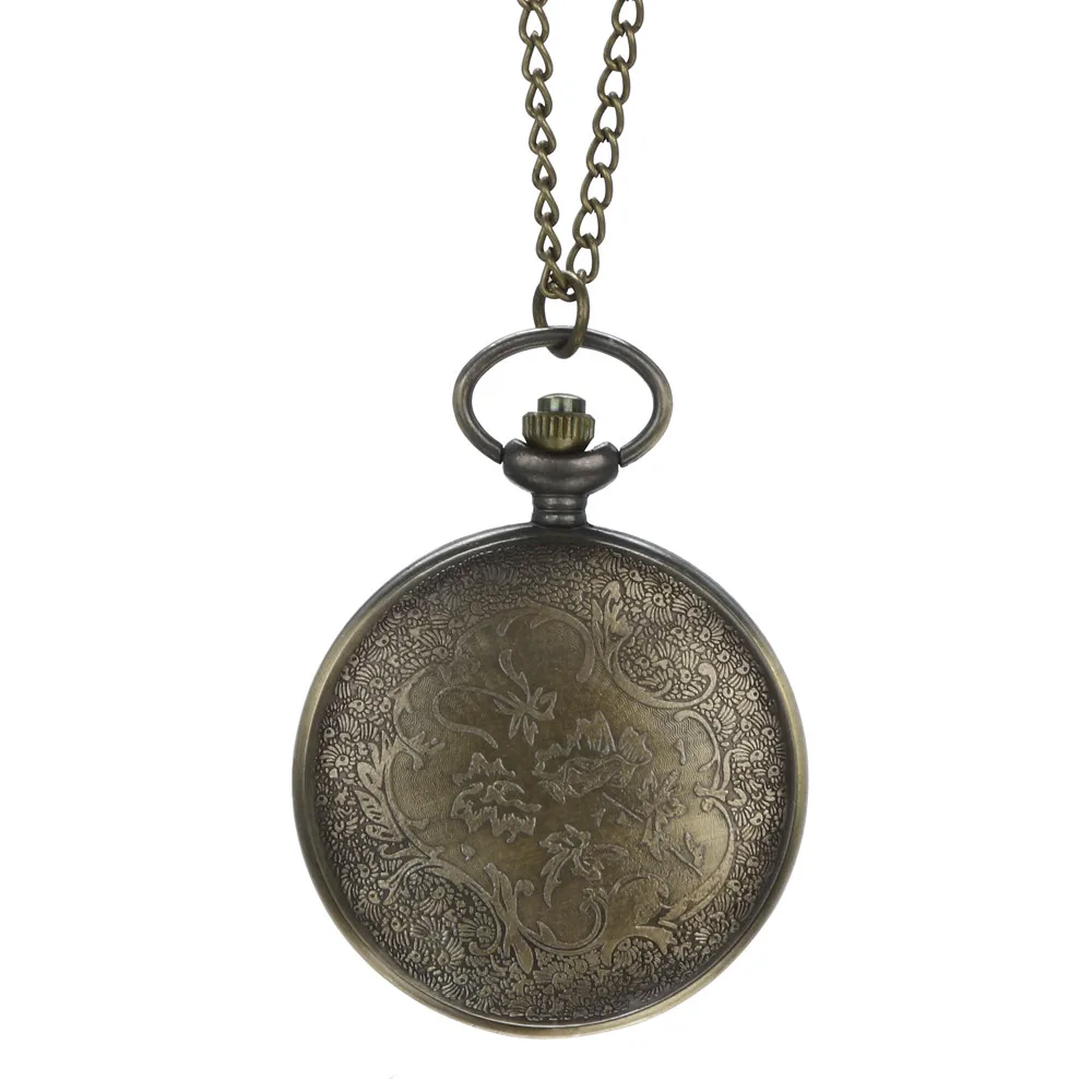 Montre de poche Vintage à chaîne, rétro, la meilleure montre de poche, collier pour grand-père papa, cadeaux