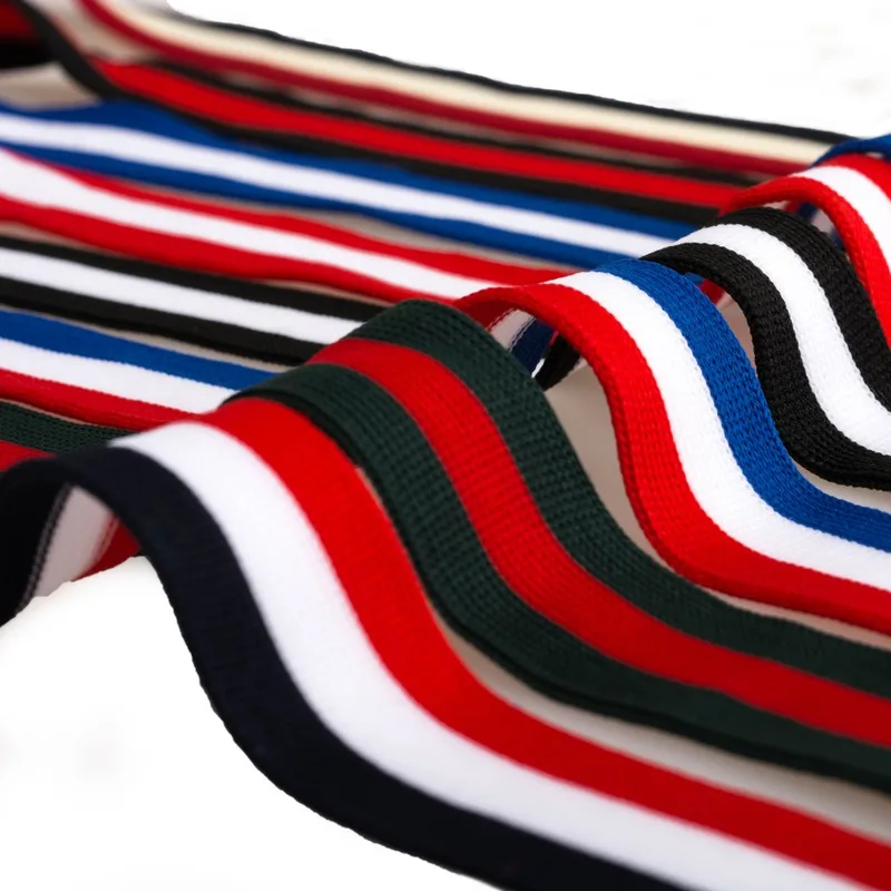 1-Nylon Soft Webbing Binding Tape Stripe Ribbon Sewing fabric Clothing Accessories For Clothes side strips