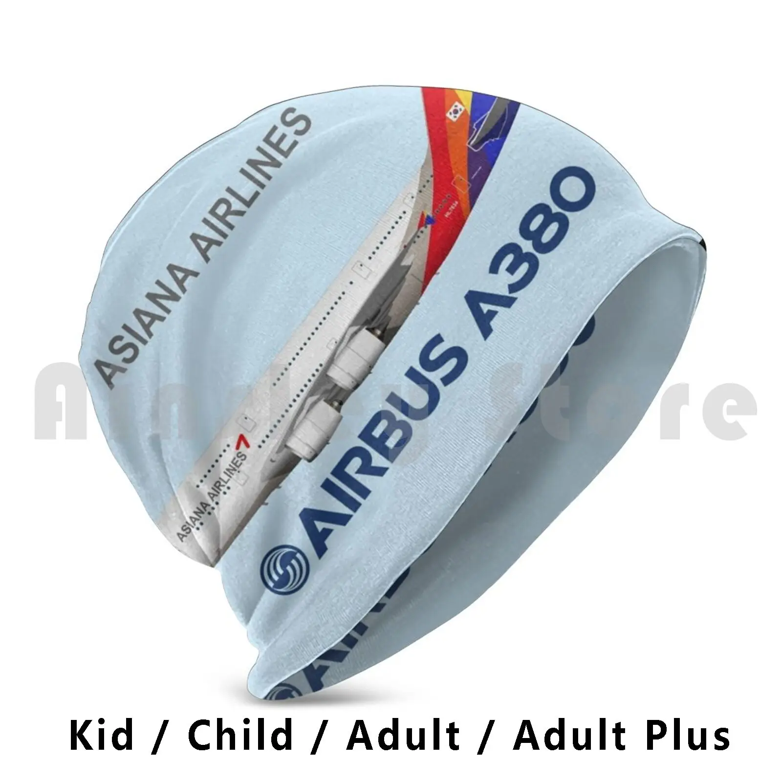 رسم توضيحي لآسيا ايرباص A380-النسخة الزرقاء بيني متماسكة قبعة الهيب هوب ايرباص A380 ايرباص A380 A380 ايرباص اسياانا