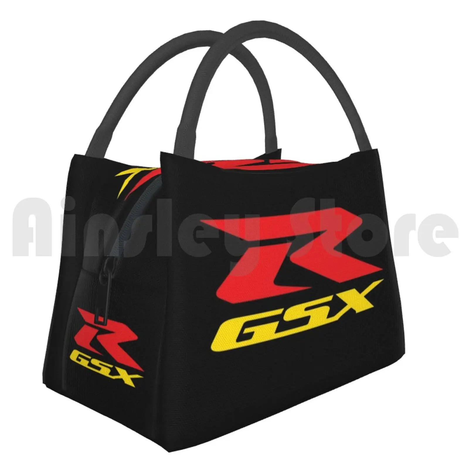 

Portable Insulation Bag Gsxr Fan Art Logo Color Yellow Burningrabbit Gsxr Gs Gsx R125 R600 R250 R750 R1000