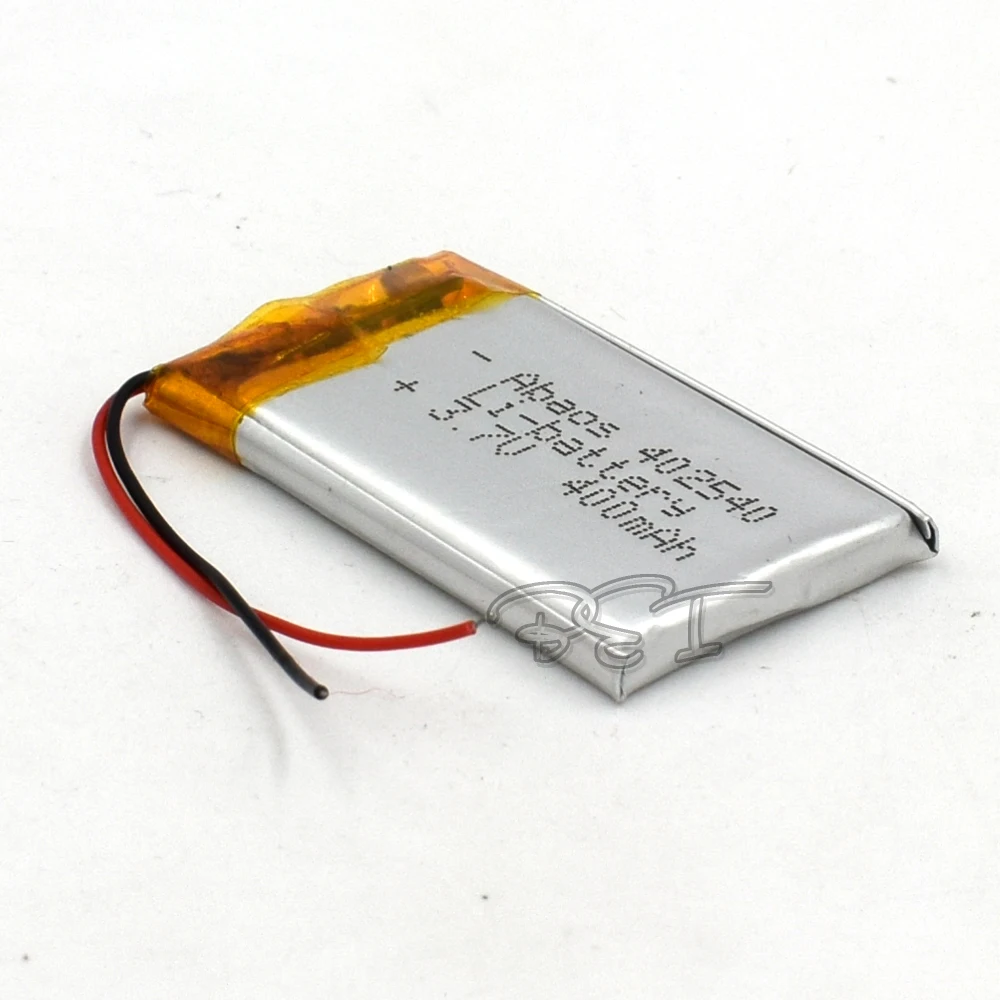 3.7v 400mah recarregável li-polímero 402540 li-ion bateria de pilha de lítio para mp3 mp4 jogo jogador mouse psp lampe alto-falante brinquedos