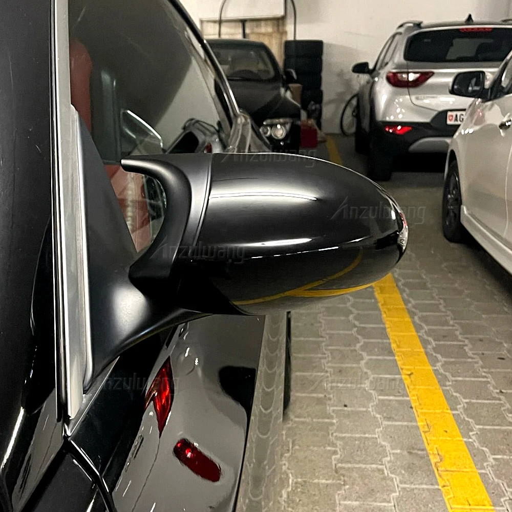 

For BMW 1 3 Series E81 E82 E87 E88 E90 E91 E92 E93 Side Wing Gloss Black Mirror Cover Cap Rearview Mirror Shell Car Accessories