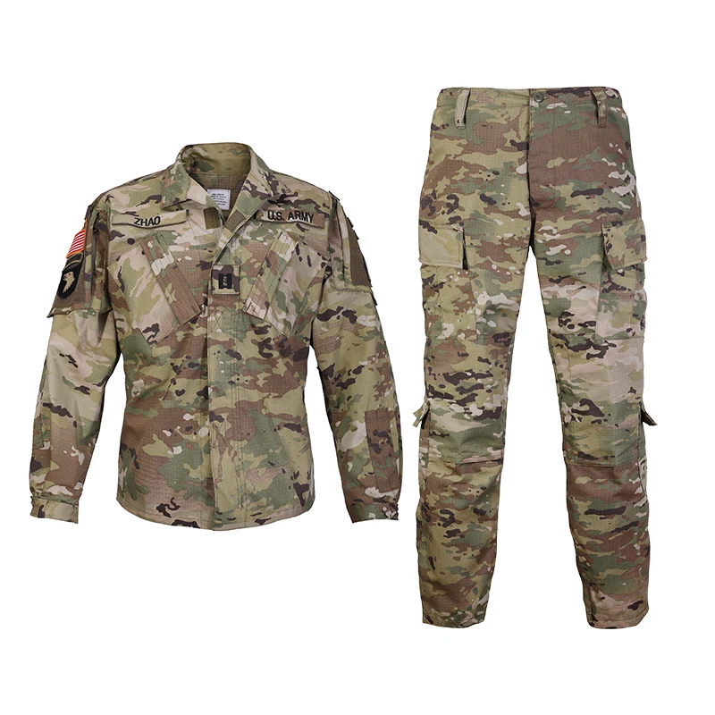 SMTP ARS3 W2 camouflage combat uniform OCP combat uniform MC camouflage suit tactical suit CS field suit outdoor tactical jacket