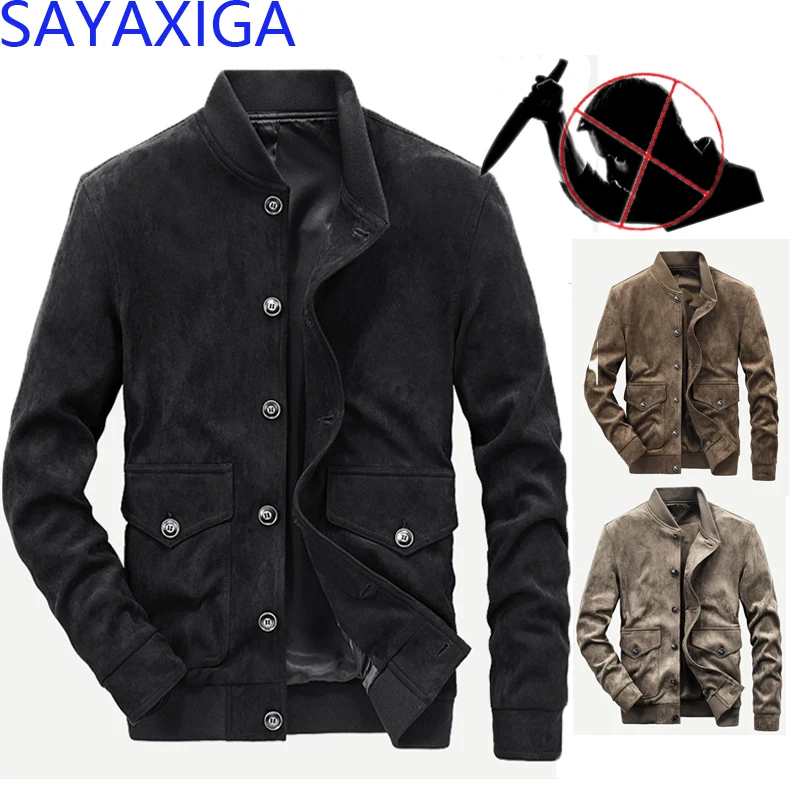 Self-defense Anti-cutting Stab-resistant Men Jacket Flexible Hacking Proof New Tactics Tactic Casual Protective Clothing