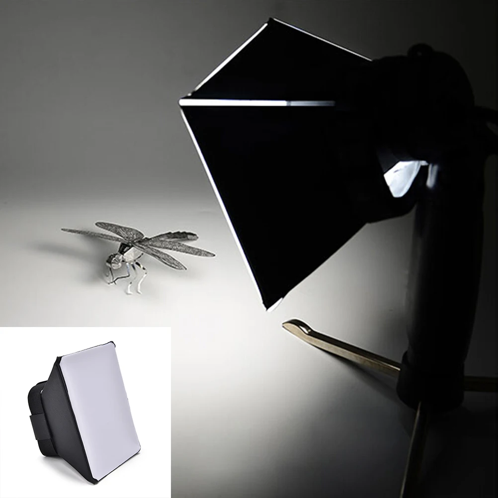 New Multi-Functional 30*27cm Hot Portable Flash Diffuser Softbox Reflector for Canon Nikon SLR