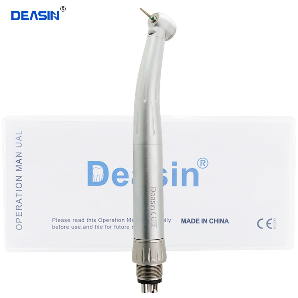 1 Pcs KV Type Dental Catridge 6 Holes QUICK Coupler Fit Fiber Optic LED Turbine Handpiece