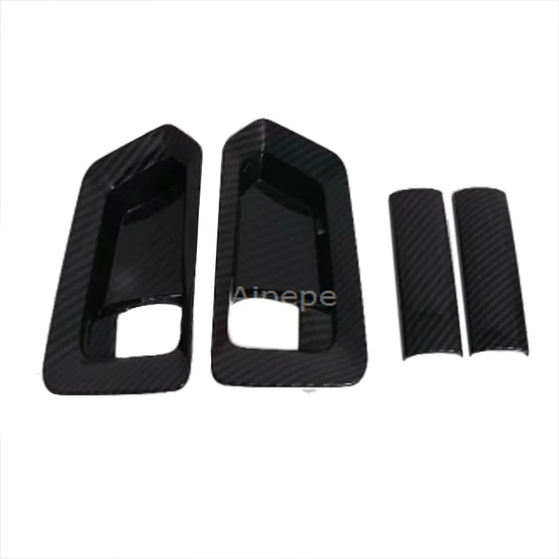 For Toyota HiAce Granvia Commuter 2019 2020 Car Inner Door Handle Bowl Cover Sticker Case Accessories Styling