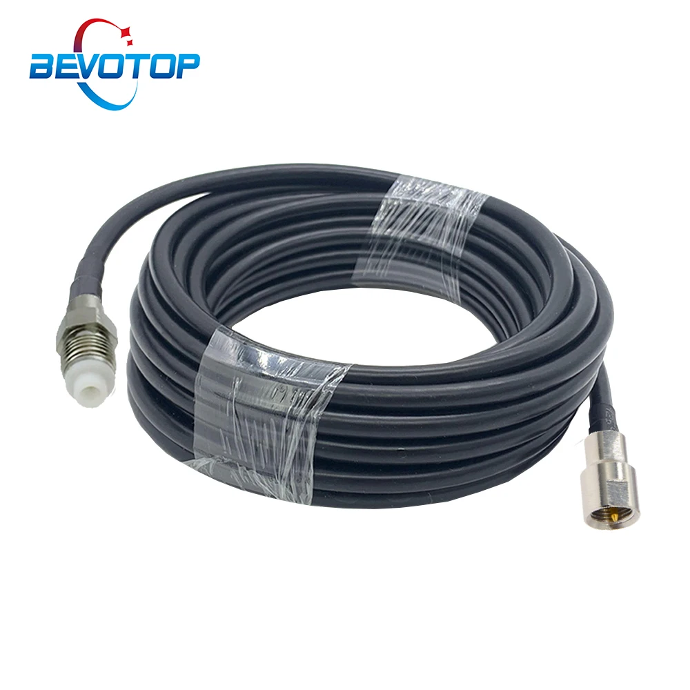 

FME Male Plug to FME Female Jack RG58 Pigtail RF Adapter Cable RG-58 50 Ohm RF Coaxial Extension Cord RF Coax Jumper