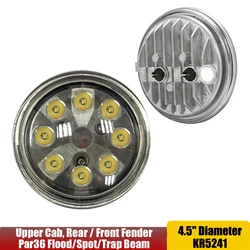 Par36 24W Aircraft LED Landing & Taxi Light Trapezoid / Flood / Spot Beam 12V 24V Led Sealed Beam For New Holland Tractor x1pc
