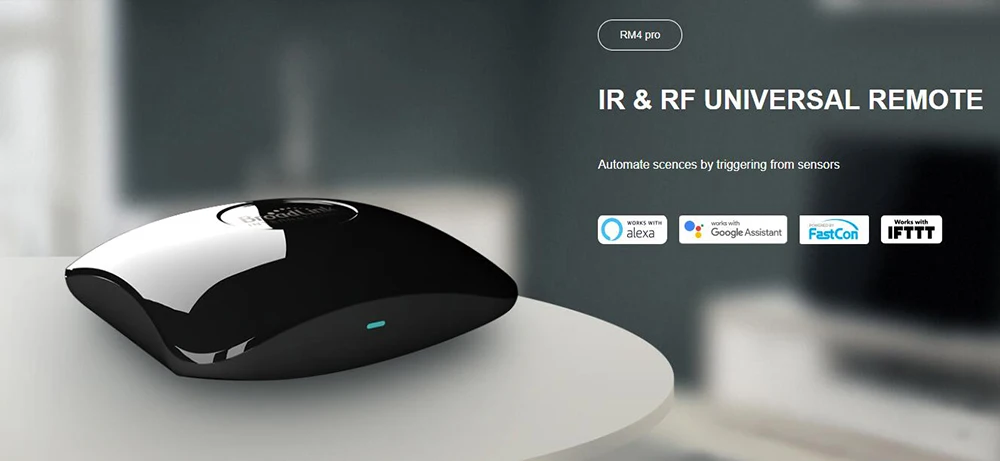 Broadlink RM4 PRO WiFi IR RF Universal Smart Home Fernbedienung BestCon RM4C Mini IR TV Controller Arbeitet mit Alexa google Hause – Detail 2