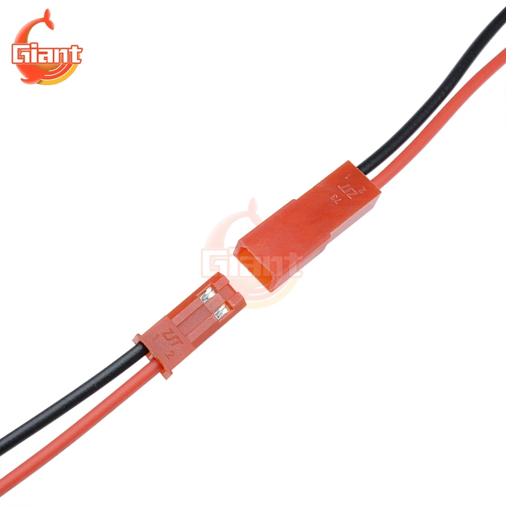 10 Pairs 100mm Male Female Connector JST Plug Cable For RC BEC Battery Helicopter DIY FPV Drone Quadcopter 10cm