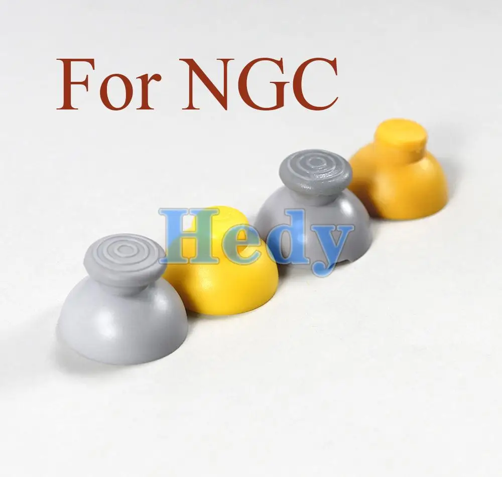 

50sets=100pcs Analog Thumbstick Joystick Stick Cap Caps for Gamecube NGC GC controller Left and Right L R thumbsticks