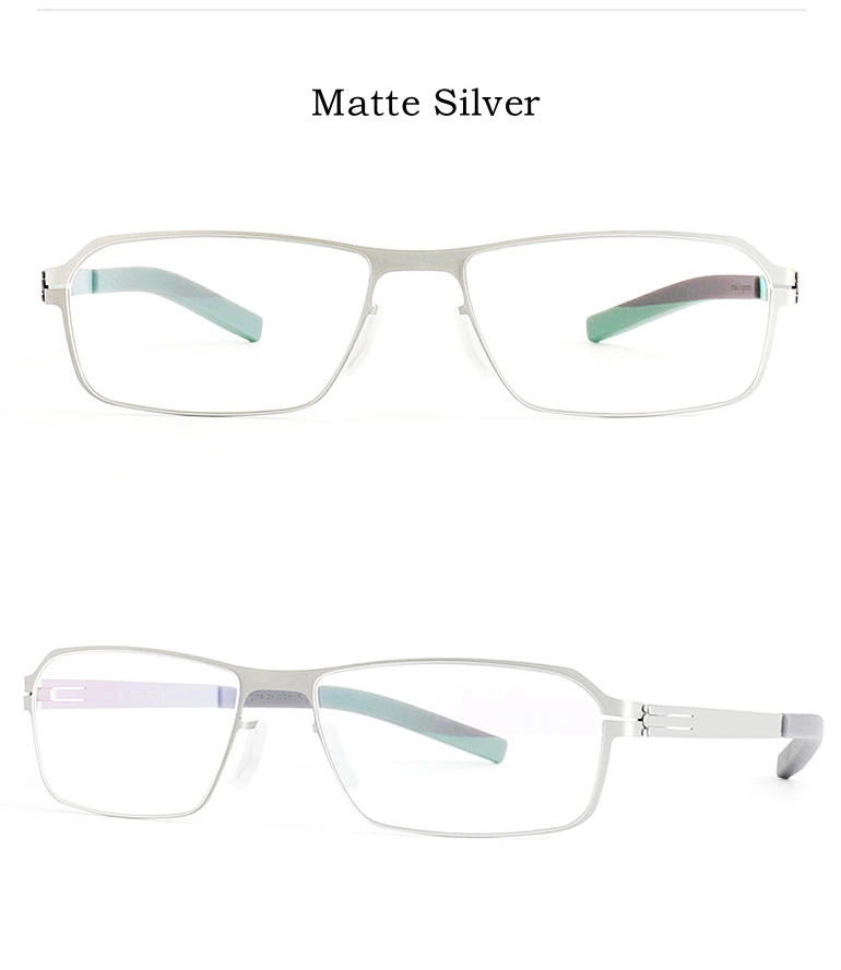 YIMARUILI Schraubenlose Design Legierung Ultraleicht Retro Myopie Und Hyperopie Brille Optische Brillen Rahmen Männer der LDBG1 – Detail 8