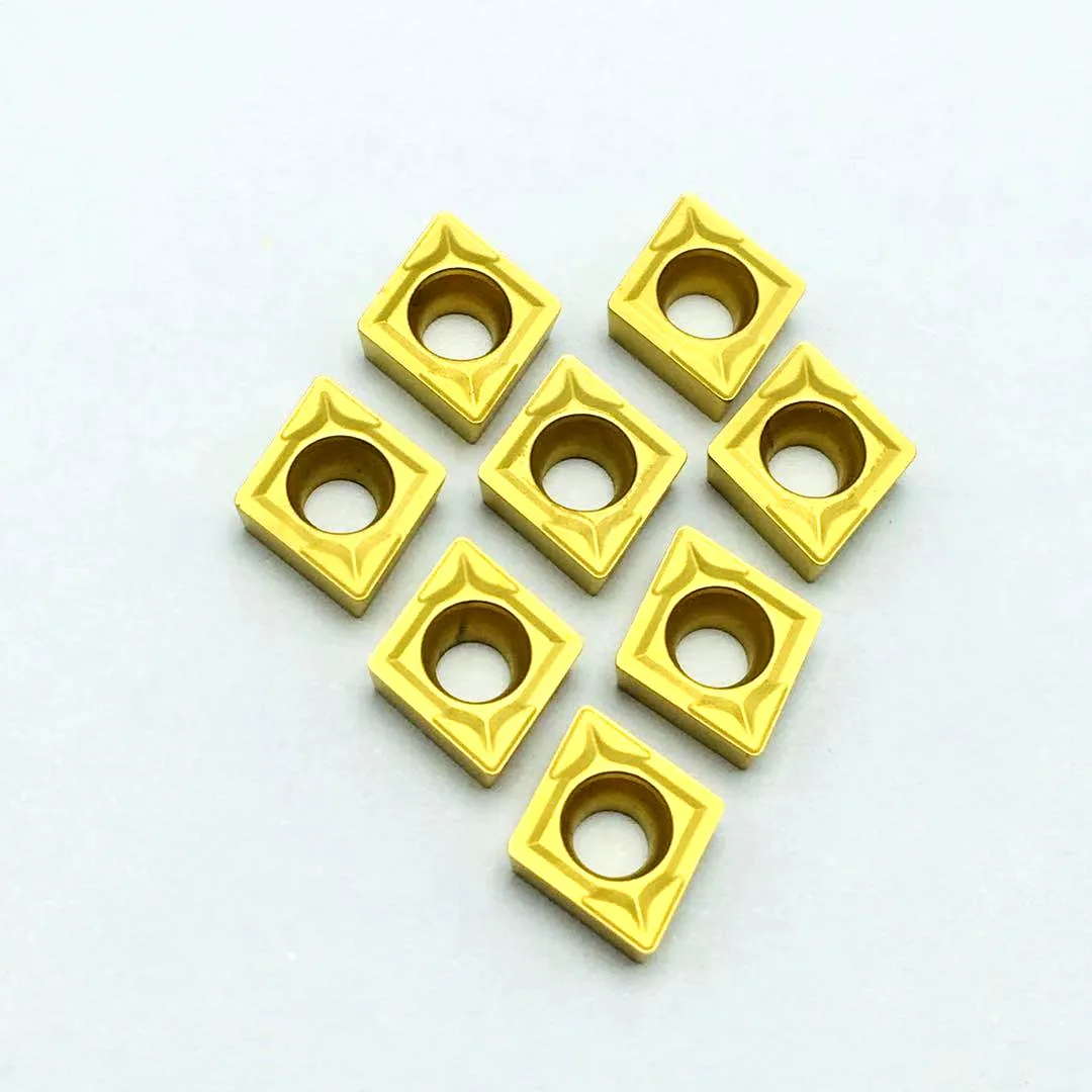 Inserto in metallo duro CCMT09T304 vvp15tf UE6020 US735 CCMT060204 fresa per utensili per tornitura di metalli CCMT 09T308 utensile CNC
