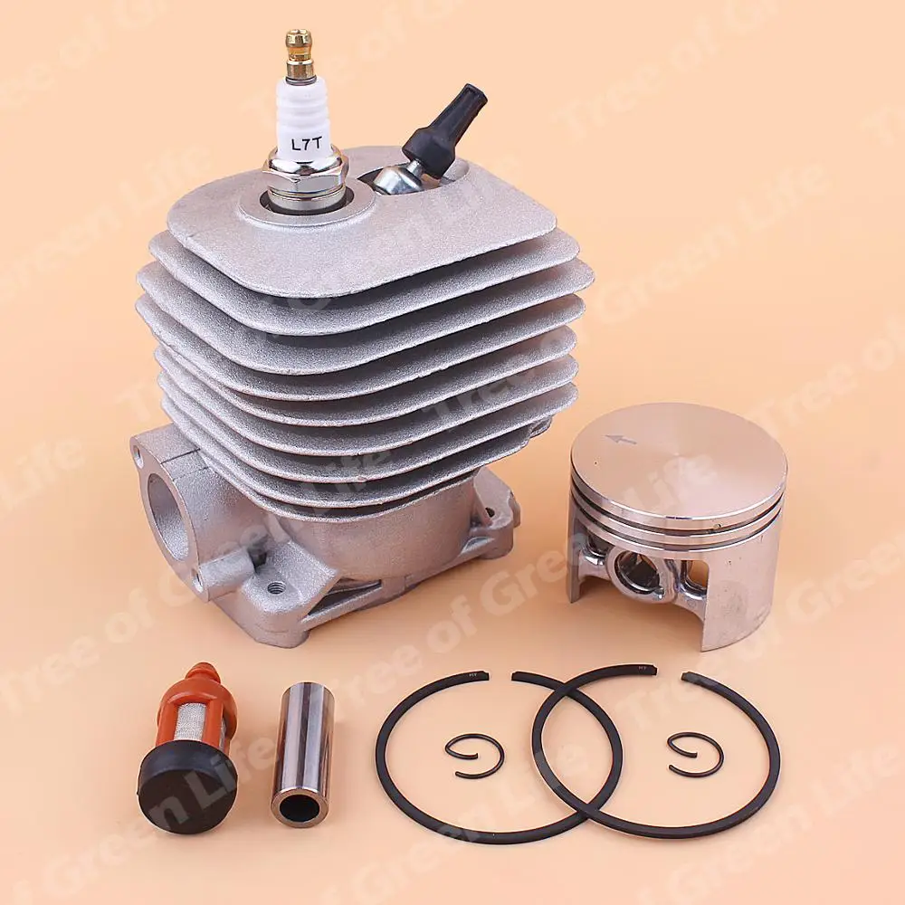 52mm Cylinder Piston Kit For Stihl TS480i TS500i Concret Cut-Off Saw Fuel Filter Spark Plug Decompression Valve 4250 020 1200