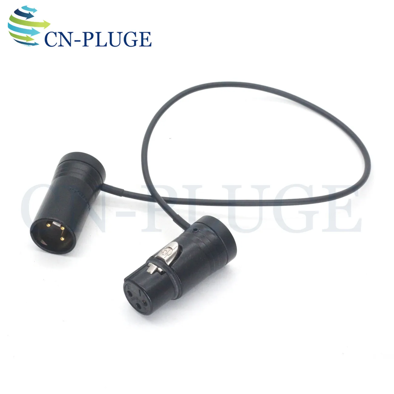 Low Profile XLR-3F to XLR-3M Adjustable Angle Cable for Lectrosonics UCR Type Receivers XLR Inputs Sound Devices 688 , Zaxcom,