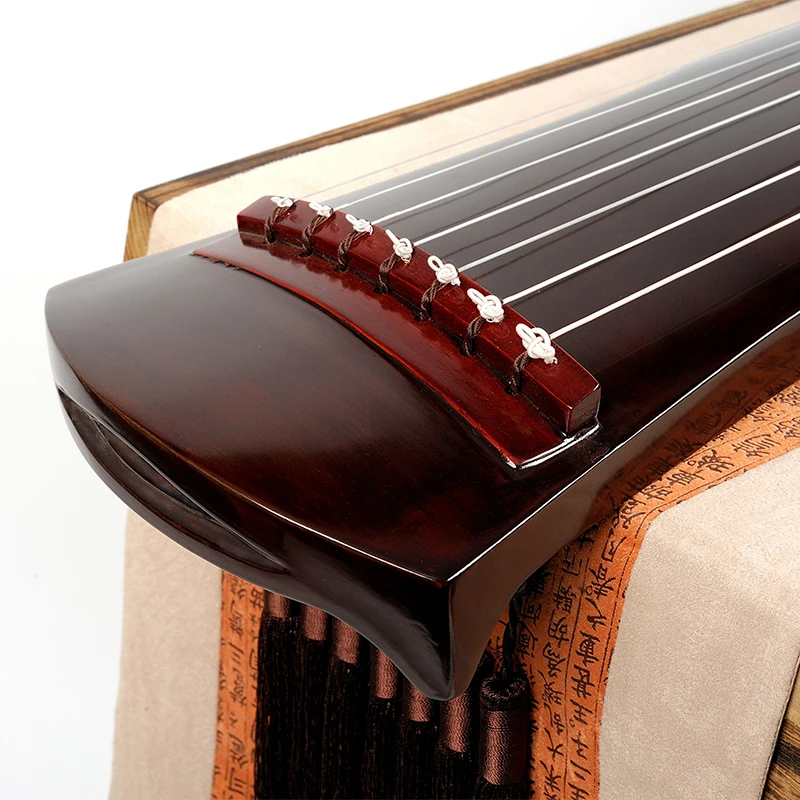 Best Chinese Fuxi Zhongni Guqin 7 Strings Ancient Zither For Adult/Children Beginner Practice Guzheng 100% Handmade Musical