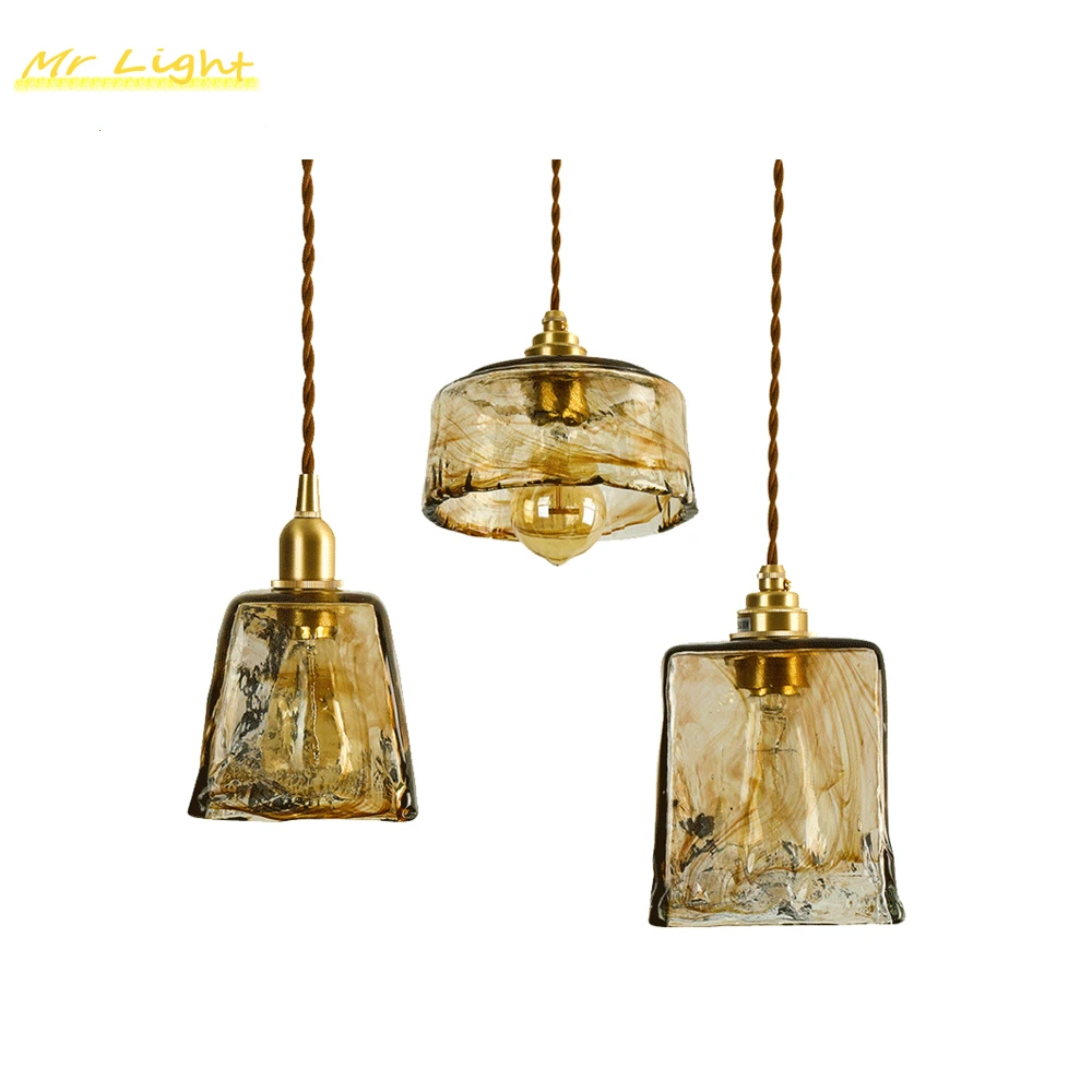 

Modern Nordic Copper Pendant Lights Lamp Glass Pendant Lighting Living Room Kitchen Bedroom Bar Dining Room Loft Hanging Lamp