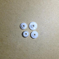 new compatible Zonerich AB-58GK AB 58GK PT486F PT486 2mm hole diameter gear with 4 pcs per set for printhead